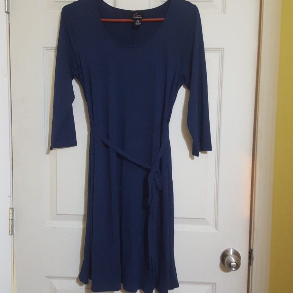 🤰Blue 3/4 sleeve Maternity dress🤰